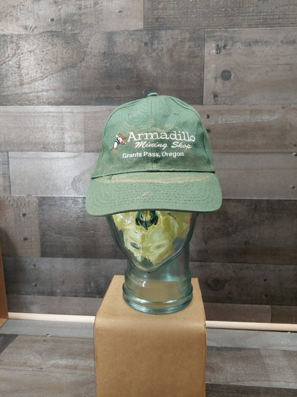 Armadillo Mining Shop Grants Pass, Or Green Hook N Loop Hat